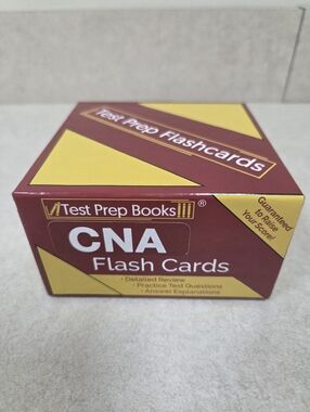 Test Prep Books CNA Flash Cards (Test Breakdown Questions)